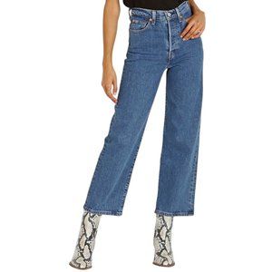 Levi's Ribcage Straight Ankle Jeans